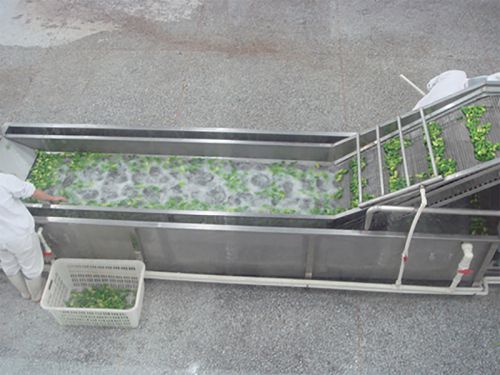 Машина для охлаждения овощей водой